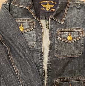 Ralph Lauren Jean Jacket size Small